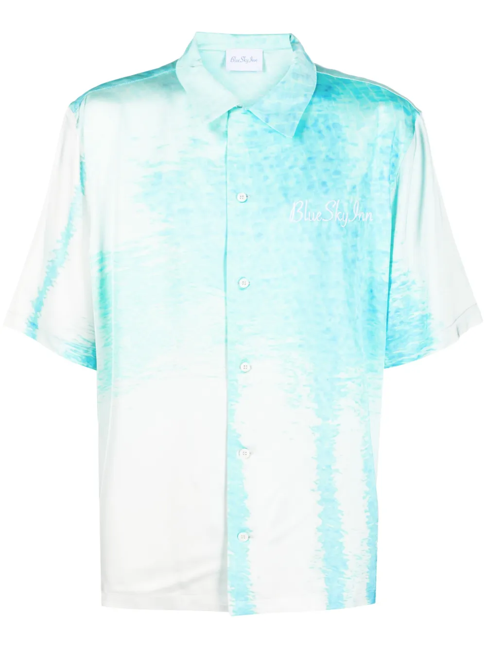 Рубашка с короткими рукавами и абстрактным принтом Blue Sky Inn, синий
Рубашка с короткими рукавами и абстрактным принтом Blue Sky Inn, синий