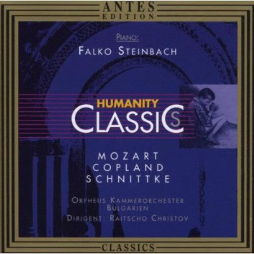 CD диск Mozart / Copland / Schnittke / Steinbach /Christov: Piano Concerto / Appalachian Spring / Cto Grosso
CD диск Mozart / Copland / Schnittke / Steinbach /Christov: Piano Concerto / Appalachian Spring / Cto Grosso