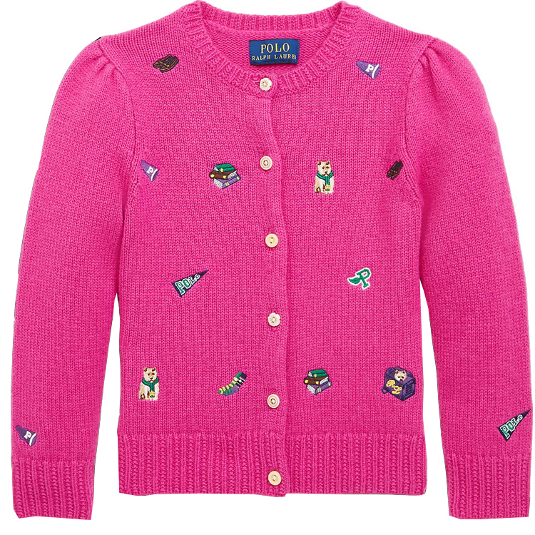 Polo Ralph Lauren Свитер FW24 розовый детский
Polo Ralph Lauren Свитер FW24 розовый детский