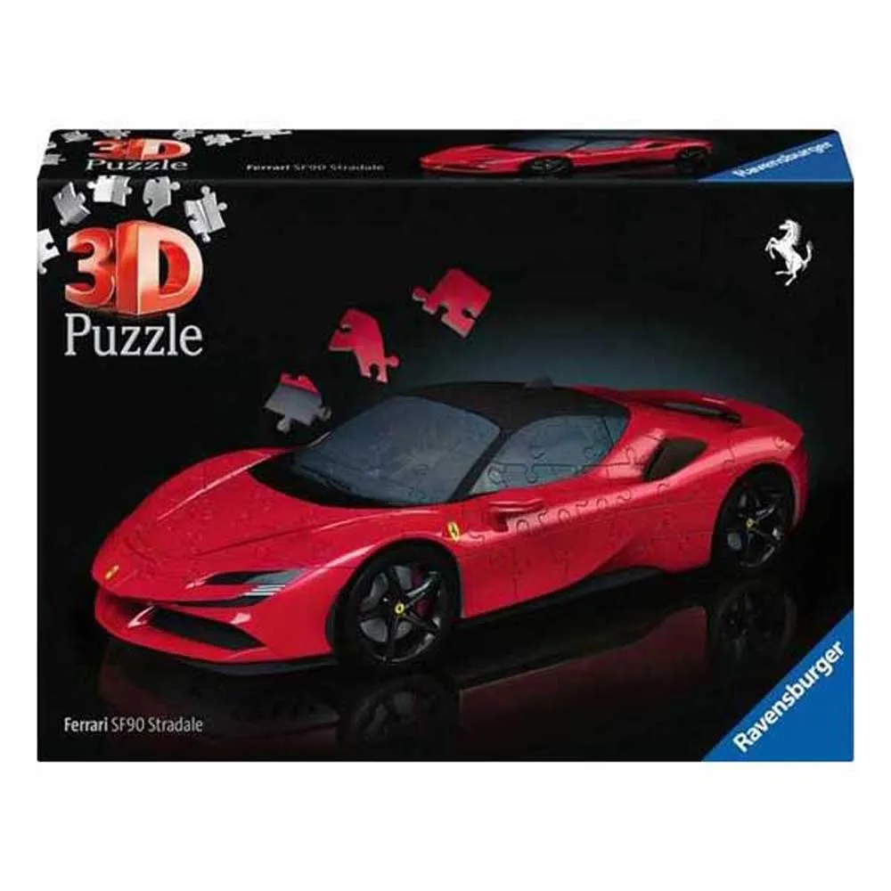 3D-пазл Ravensburger Ferrari SF90 Stradale, красный
3D-пазл Ravensburger Ferrari SF90 Stradale, красный