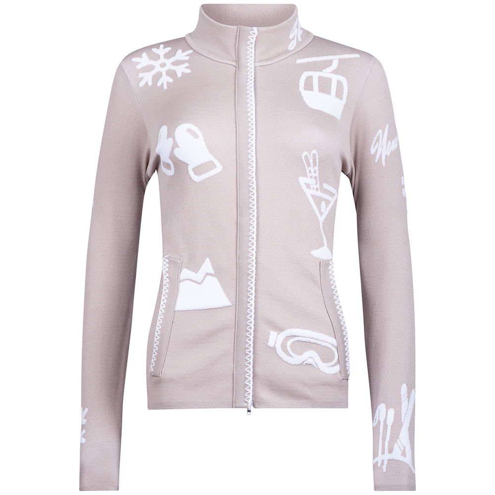 Свитер Newland Vertige на молнии (женский), Stone/White
Свитер Newland Vertige на молнии (женский), Stone/White