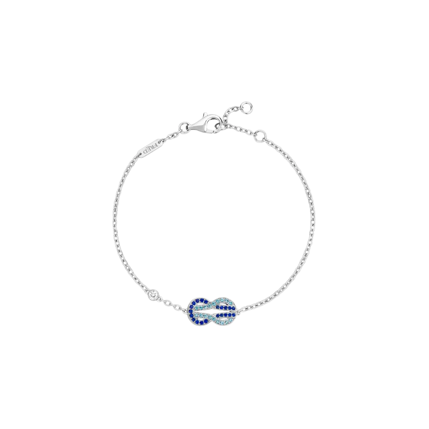 Браслет Fred Chance infinie из белого золота с топазом, синими сапфирами и бриллиантами
Браслет Fred Chance infinie из белого золота с топазом, синими сапфирами и бриллиантами