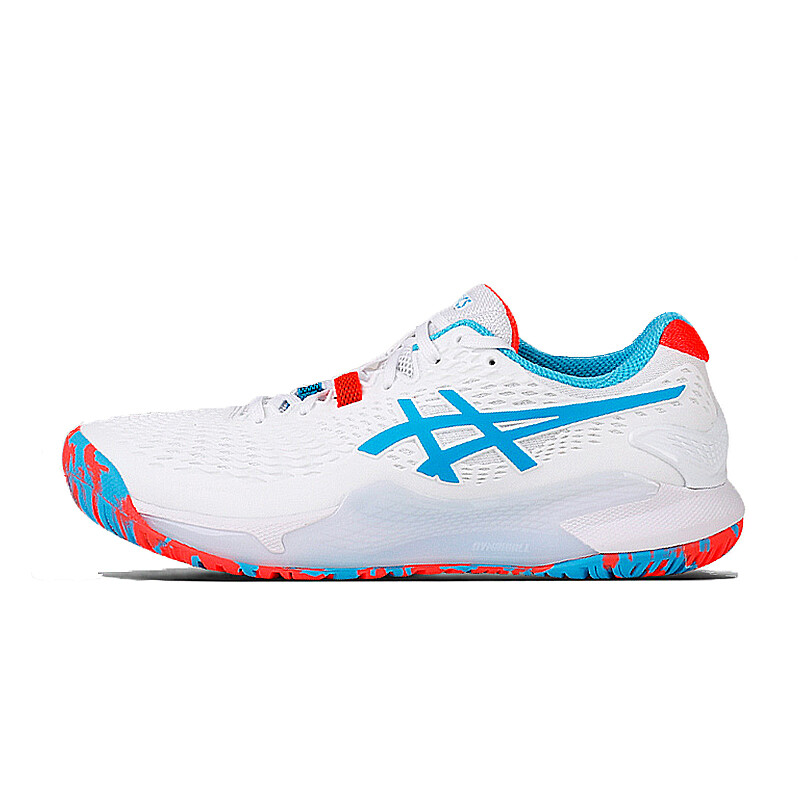 Мужские теннисные кроссовки Asics Gel-Resolution 9, White/Blue/Orange
Мужские теннисные кроссовки Asics Gel-Resolution 9, White/Blue/Orange