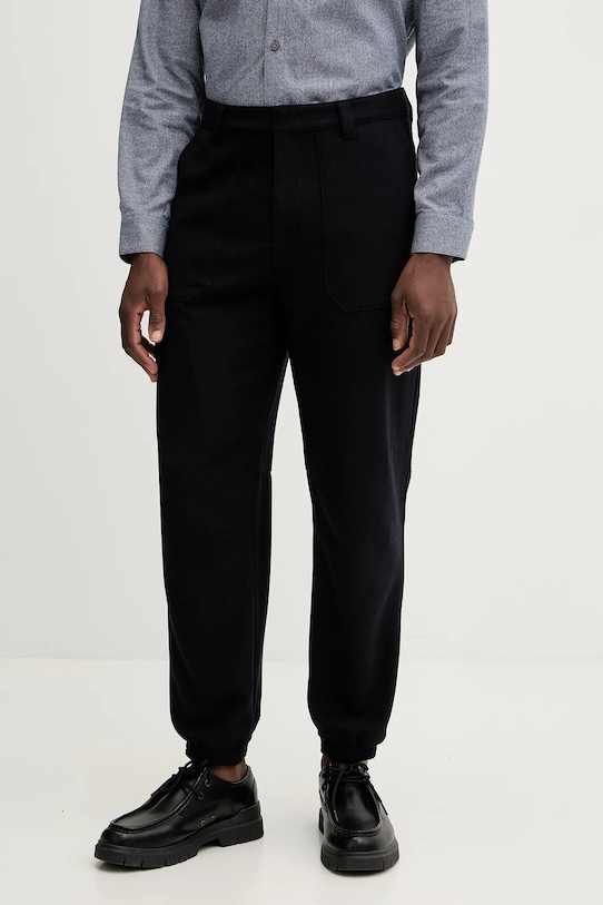 Брюки с шерстью Armani Exchange, темно-синий
Брюки с шерстью Armani Exchange, темно-синий