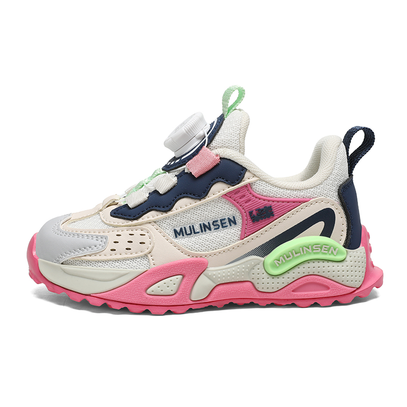Баскетбольные кроссовки для детей с амортизацией, отскоком, износостойкостью, противоскользящие, средней высоты Mulinsen, розовый
Баскетбольные кроссовки для детей с амортизацией, отскоком, износостойкостью, противоскользящие, средней высоты Mulinsen, розовый