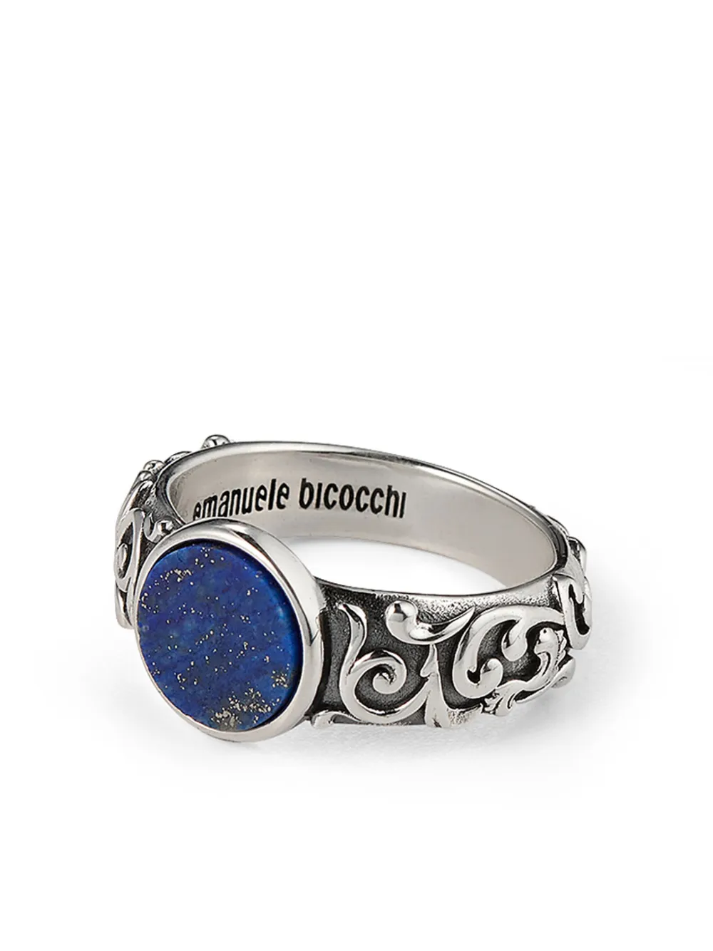 Кольцо Arabesque с малахитом Emanuele Bicocchi, серебяный
Кольцо Arabesque с малахитом Emanuele Bicocchi, серебяный