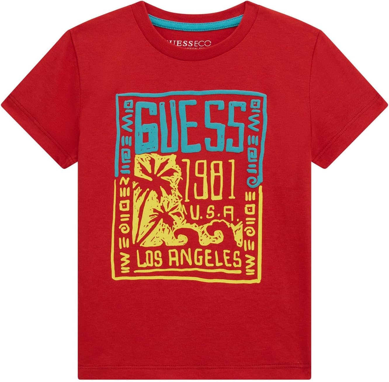 Футболка Guess Boys Eco с коротким рукавом, Spicy Red, Красный, Футболка Guess Boys Eco с коротким рукавом, Spicy Red
Футболка Guess Boys Eco с коротким рукавом, Spicy Red, Красный, Футболка Guess Boys Eco с коротким рукавом, Spicy Red