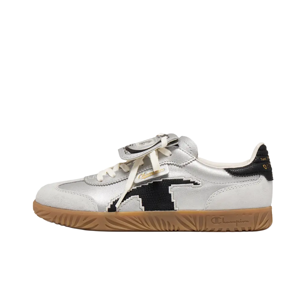 Champion Low top Skateboard Shoes мужские серебристо-белые/черные
Champion Low top Skateboard Shoes мужские серебристо-белые/черные