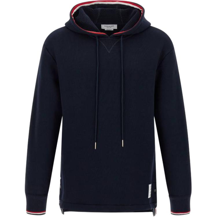RWB stripe Cotton Hoodie THOM BROWNE, черный
RWB stripe Cotton Hoodie THOM BROWNE, черный