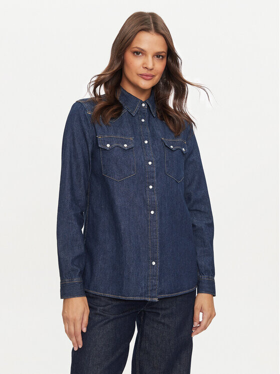 Джинсовая рубашка обычного кроя United Colors Of Benetton, синий
Джинсовая рубашка обычного кроя United Colors Of Benetton, синий