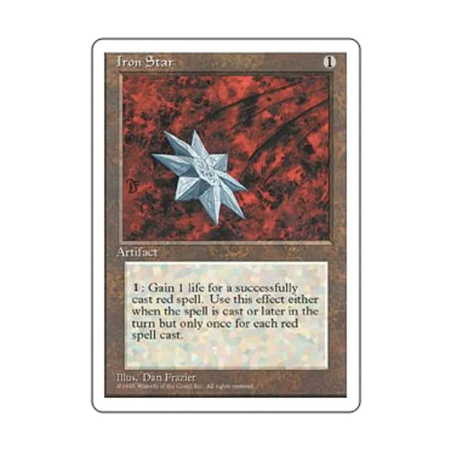 CCG Железная Звезда (U), MTG - 4th Edition
CCG Железная Звезда (U), MTG - 4th Edition