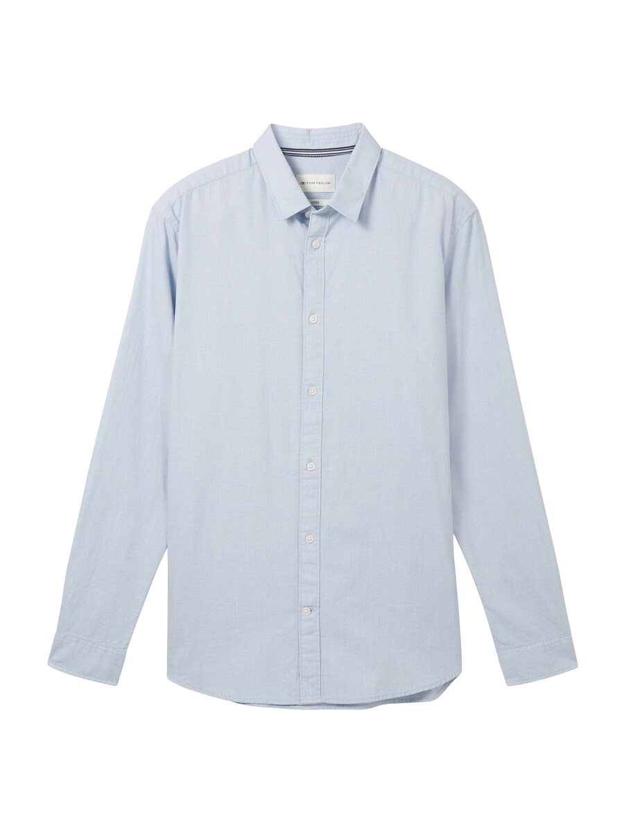Рубашка Slim Fit на пуговицах TOM TAILOR, Light blue
Рубашка Slim Fit на пуговицах TOM TAILOR, Light blue