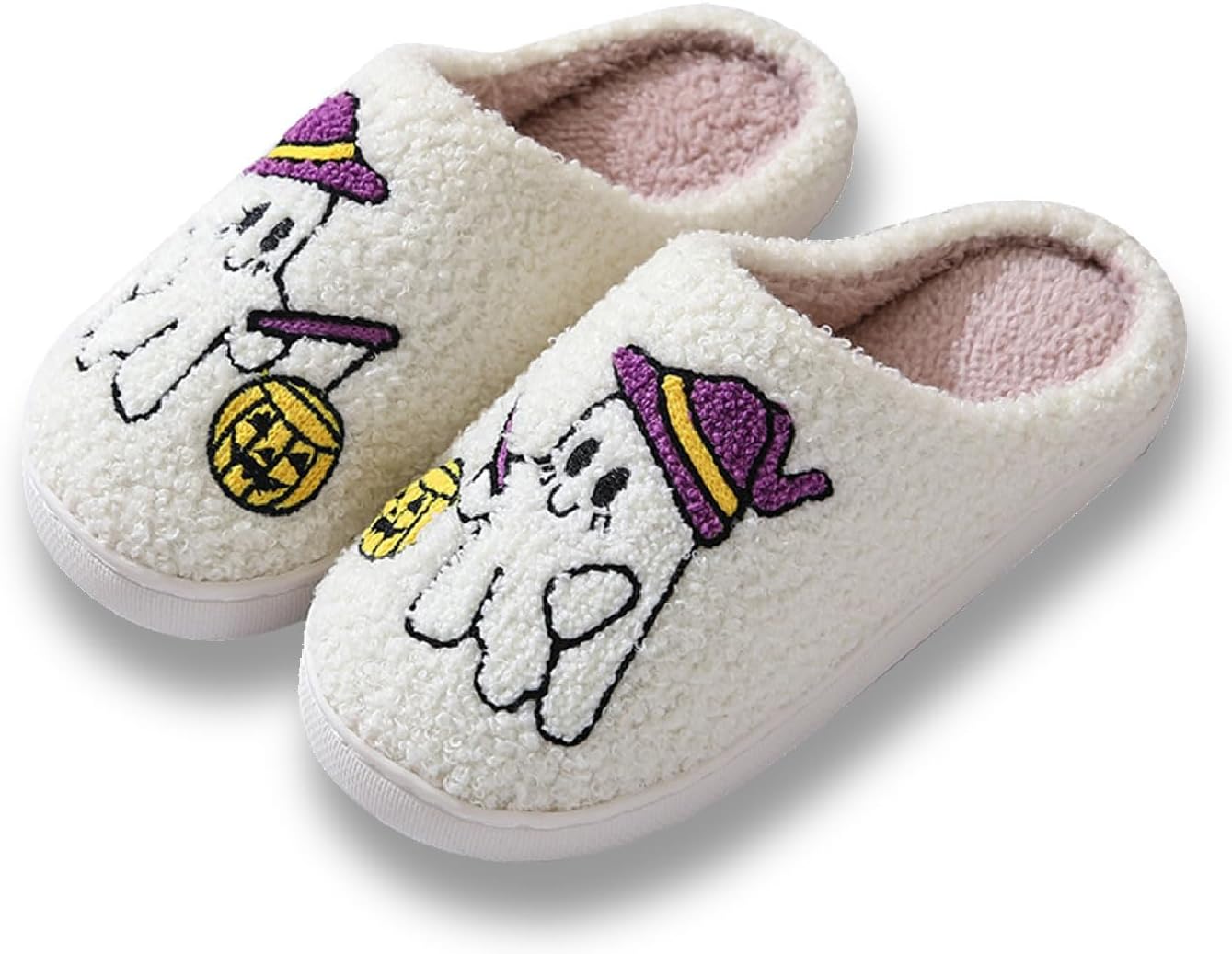 Рождественские тапочки Titype, милые праздничные тапочки, теплые домашние тапочки для женщин и мужчин, пушистые тапочки для улицы и дома, тапочки для спальни, домашняя обувь для дам, Ghost Pumpkin
Рождественские тапочки Titype, милые праздничные тапочки, теплые домашние тапочки для женщин и мужчин, пушистые тапочки для улицы и дома, тапочки для спальни, домашняя обувь для дам, Ghost Pumpkin