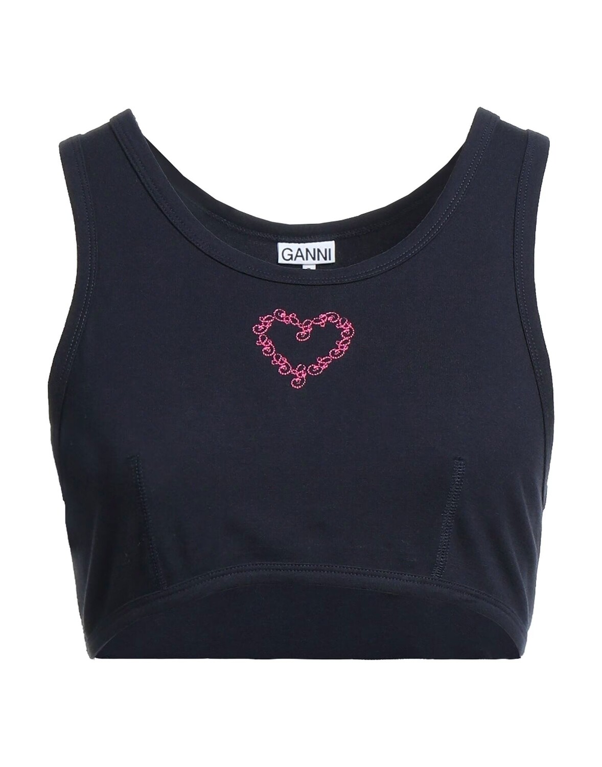 Топ Ganni, синий
Топ Ganni, синий