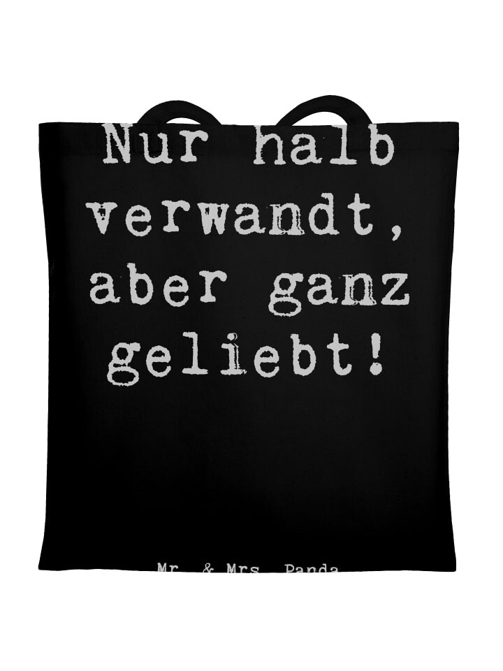 Сумка для переноски Mr & Mrs Panda Halbbruder Liebe, черный
Сумка для переноски Mr & Mrs Panda Halbbruder Liebe, черный