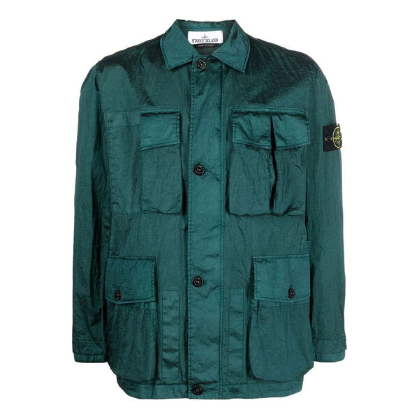 Куртка giubbotto shirt jacket 'bottle green' Stone Island, зеленый
Куртка giubbotto shirt jacket 'bottle green' Stone Island, зеленый