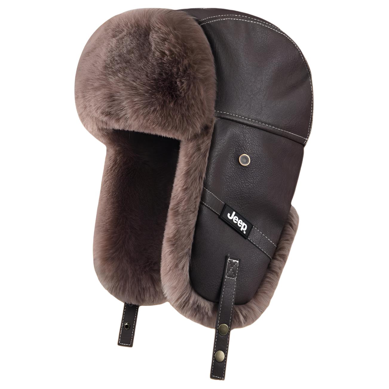 Шапка-треух Unisex Jeep, коричневый
Шапка-треух Unisex Jeep, коричневый
