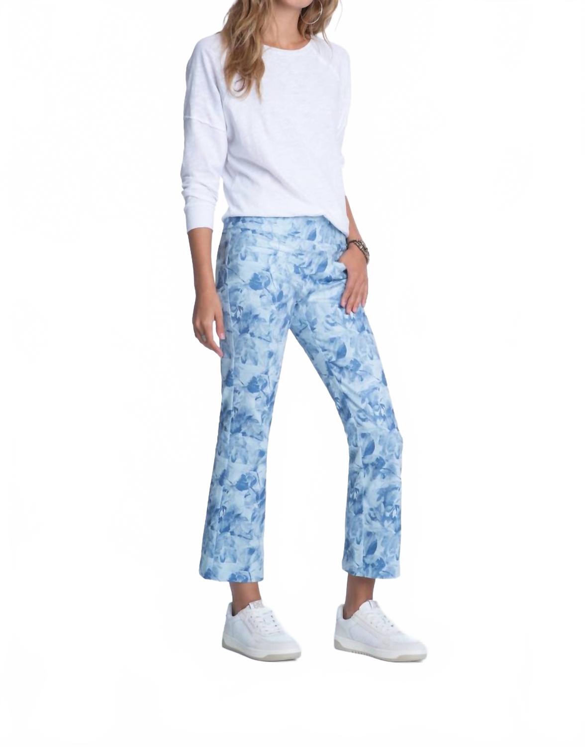 Женские брюки на резинке в синем цвете Elliott Lauren 
Женские брюки на резинке в синем цвете Elliott Lauren