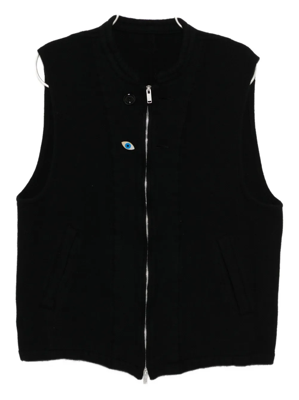 Жилет из шерсти Undercover, черный
Жилет из шерсти Undercover, черный
