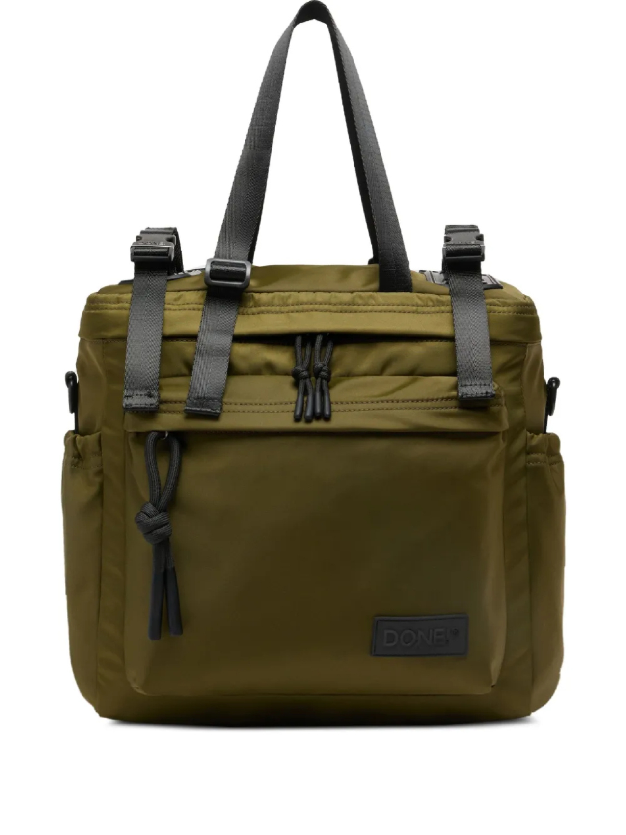 Рюкзак из переработанного нейлона DONE!, зеленый 
Рюкзак из переработанного нейлона DONE!, зеленый