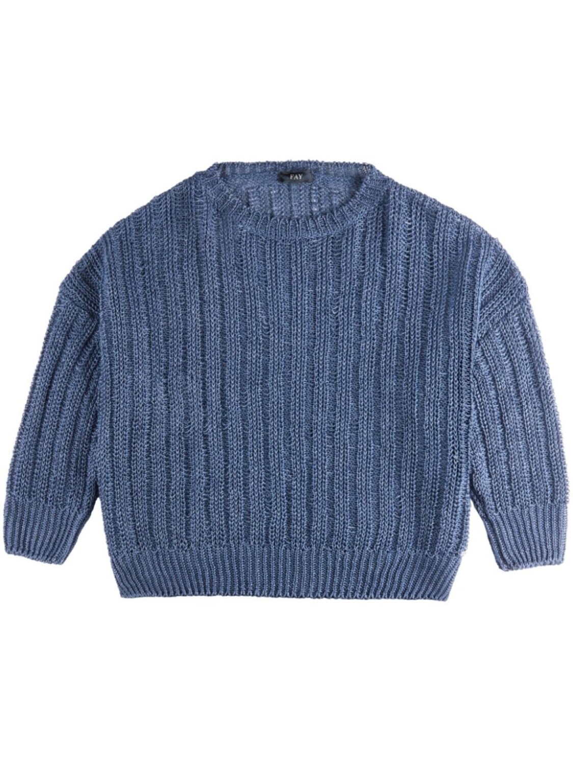Свитер ажурной вязки Fay, синий
Свитер ажурной вязки Fay, синий