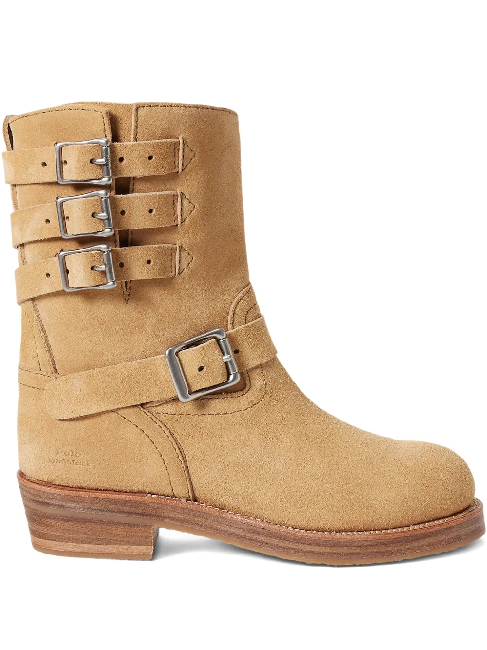 Сапоги из замши с тремя пряжками POLO RALPH LAUREN, коричневый
Сапоги из замши с тремя пряжками POLO RALPH LAUREN, коричневый