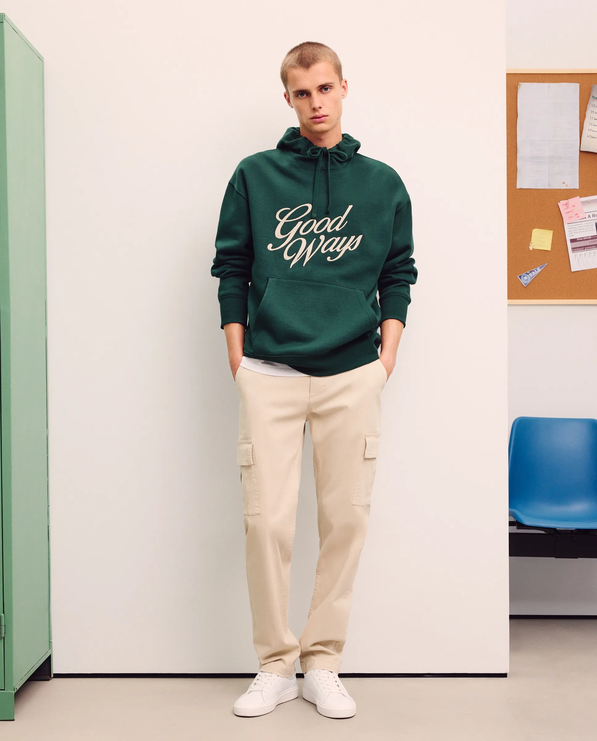 Мужские штаны карго Green Coast, серо-голубой
Мужские штаны карго Green Coast, серо-голубой