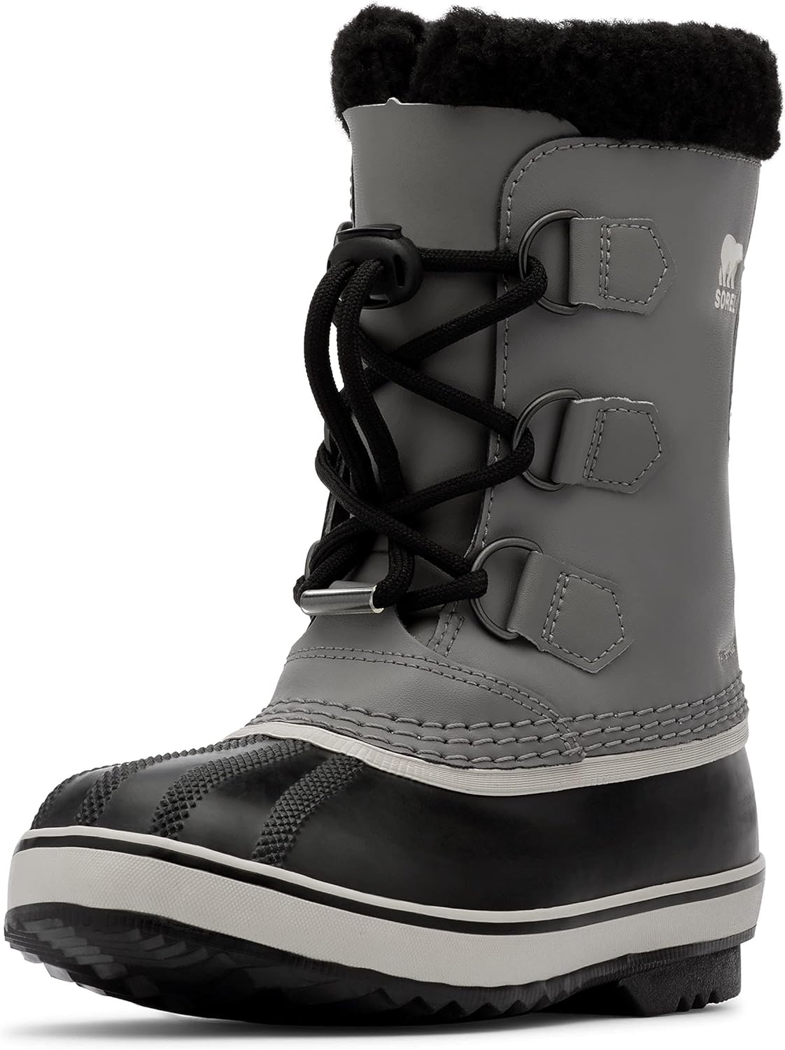 SOREL детские зимние ботинки Youth Yoot Pac TP для снега, черный/серый
SOREL детские зимние ботинки Youth Yoot Pac TP для снега, черный/серый