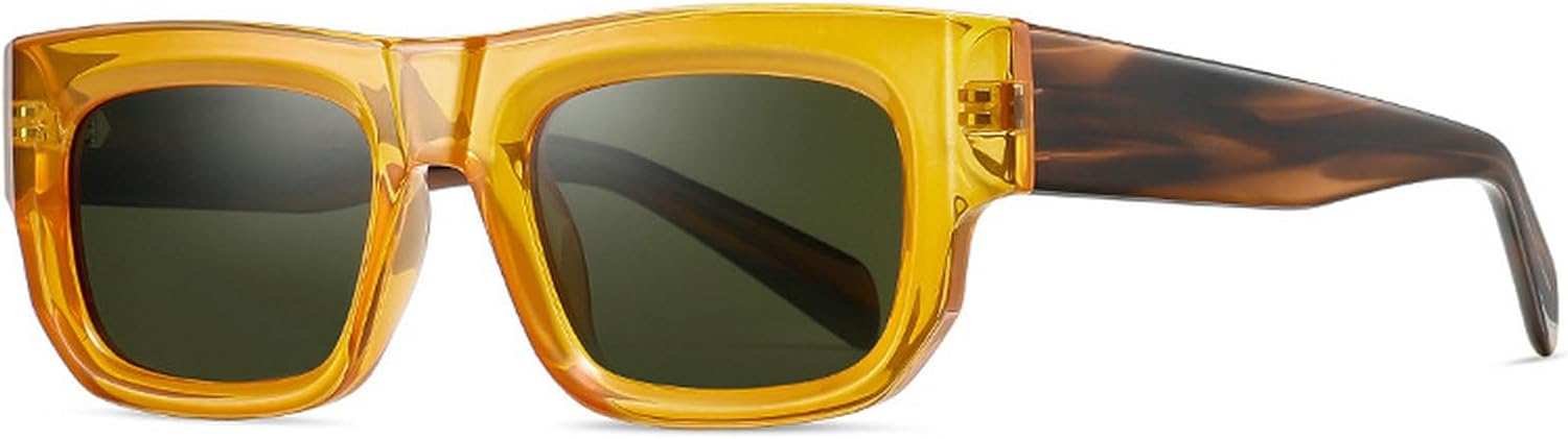 Солнцезащитные очки в стиле ретро квадратной формы для женщин и мужчин, поляризованные солнцезащитные очки, винтажные модные женские солнцезащитные очки из ацетата, мужские панк-очки UV400 mincl, C4
Солнцезащитные очки в стиле ретро квадратной формы для женщин и мужчин, поляризованные солнцезащитные очки, винтажные модные женские солнцезащитные очки из ацетата, мужские панк-очки UV400 mincl, C4