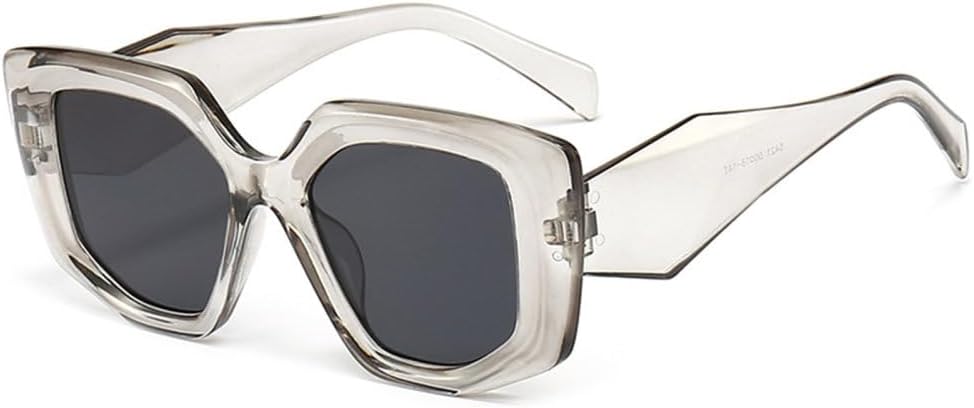 MUTYNE Модные большие квадратные женские солнцезащитные очки, трендовые ретро-очки для активного отдыха и спорта, солнцезащитные очки UV400 для мужчин, розовые солнцезащитные очки, Gray
MUTYNE Модные большие квадратные женские солнцезащитные очки, трендовые ретро-очки для активного отдыха и спорта, солнцезащитные очки UV400 для мужчин, розовые солнцезащитные очки, Gray