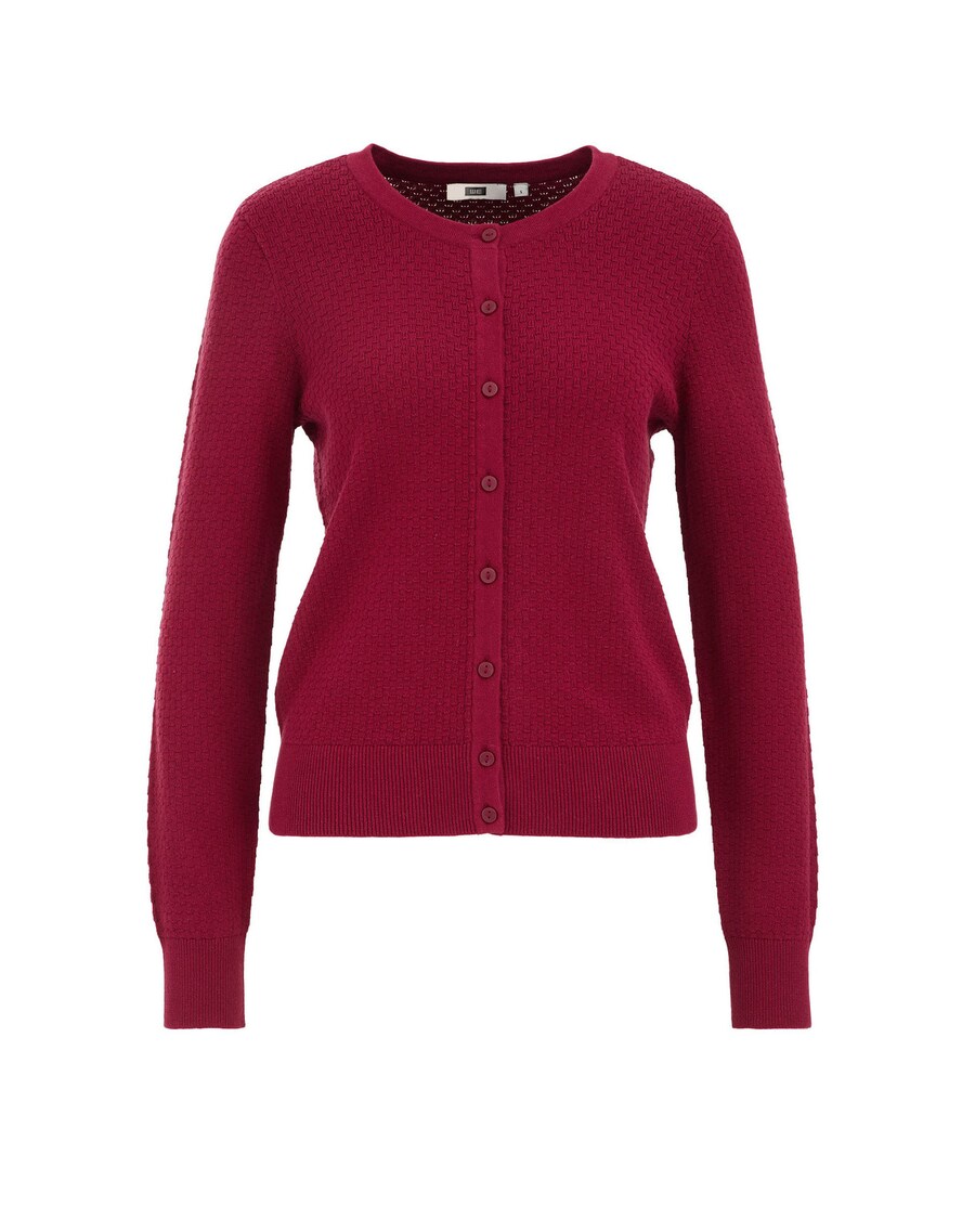 Вязаный кардиган WE Fashion, красный 
Вязаный кардиган WE Fashion, красный