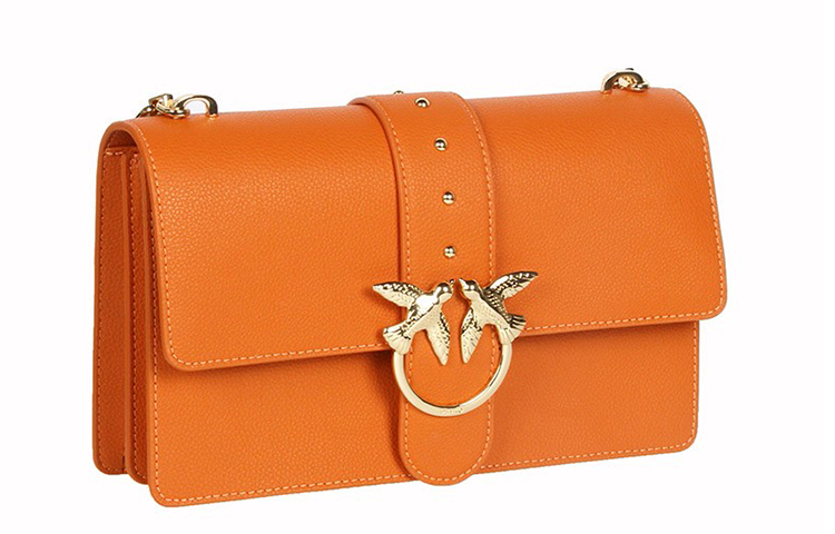 Любимая икона SIMPLY Сумка из телячьей кожи с ласточкой, женская сумка через плечо, поясная сумка медово-оранжевого цвета PINKO
Любимая икона SIMPLY Сумка из телячьей кожи с ласточкой, женская сумка через плечо, поясная сумка медово-оранжевого цвета PINKO