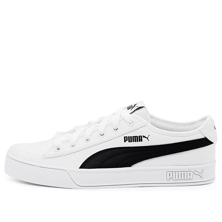 Кеды PUMA Smash v2 Vulc CV 'White Black', белый 
Кеды PUMA Smash v2 Vulc CV 'White Black', белый