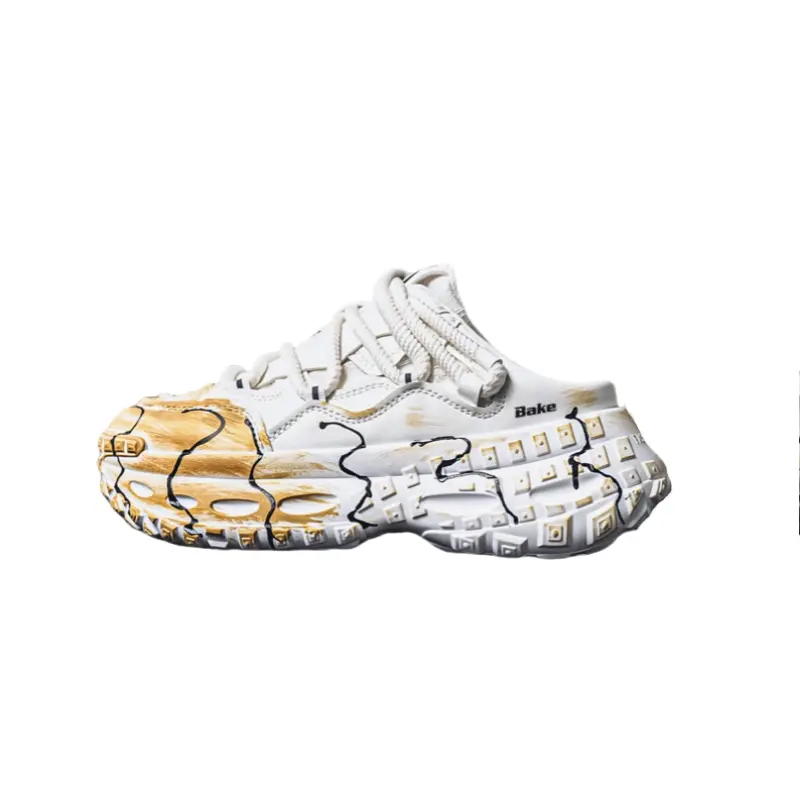 BAKE Бесшумные антибактериальные закрытые тапочки мужские белые, цвет White
BAKE Бесшумные антибактериальные закрытые тапочки мужские белые, цвет White