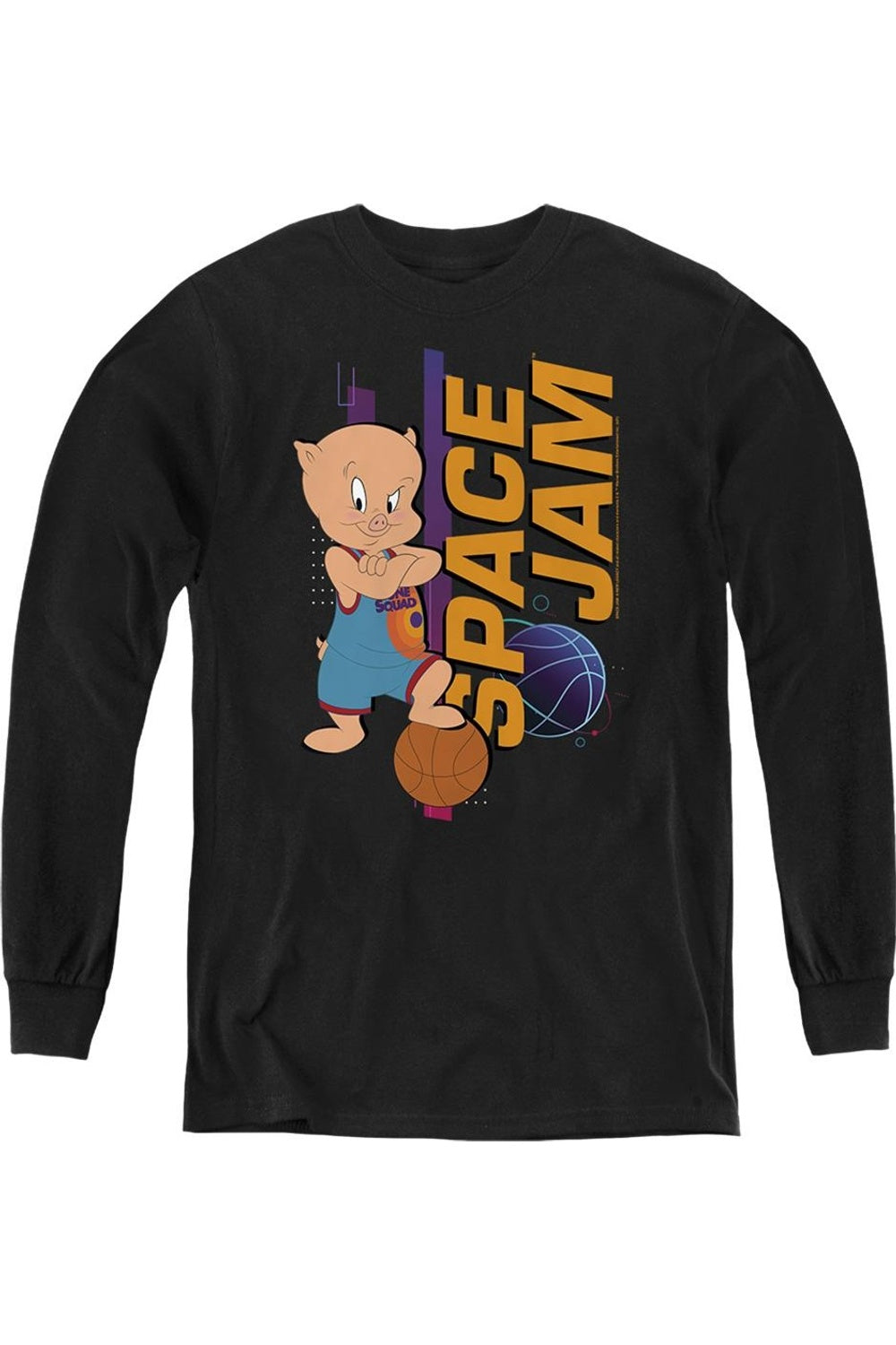 Space Jam 2: Свинка Пигги в стойке, молодежный худи с длинным рукавом Gildan, черный
Space Jam 2: Свинка Пигги в стойке, молодежный худи с длинным рукавом Gildan, черный