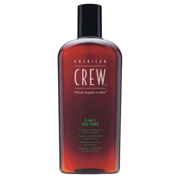 Шампунь, кондиционер и гель для душа 3в1 для мужчин, 1000 мл American Crew Tea tree 3-in-1
Шампунь, кондиционер и гель для душа 3в1 для мужчин, 1000 мл American Crew Tea tree 3-in-1
