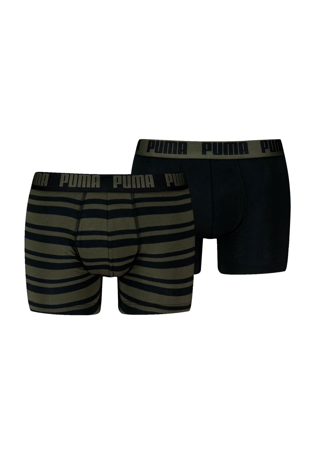 Трусы на каждый день короткие, мужские, 2 шт PUMA, цвет 327 Forest Night
Трусы на каждый день короткие, мужские, 2 шт PUMA, цвет 327 Forest Night