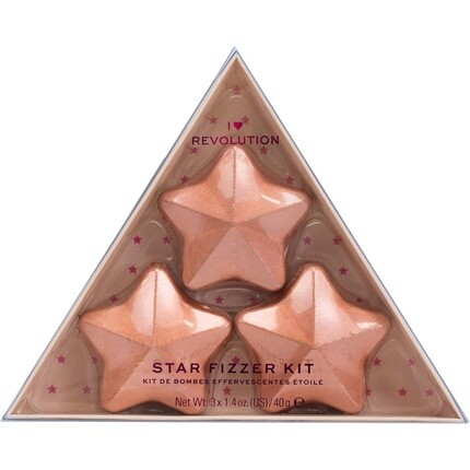 Heart Revolution Star Fizzer Kit Добавка для ванны Makeup Revolution
Heart Revolution Star Fizzer Kit Добавка для ванны Makeup Revolution
