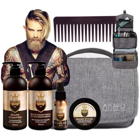 Набор для ухода за бородой и усами + косметичка By My Beard
Набор для ухода за бородой и усами + косметичка By My Beard