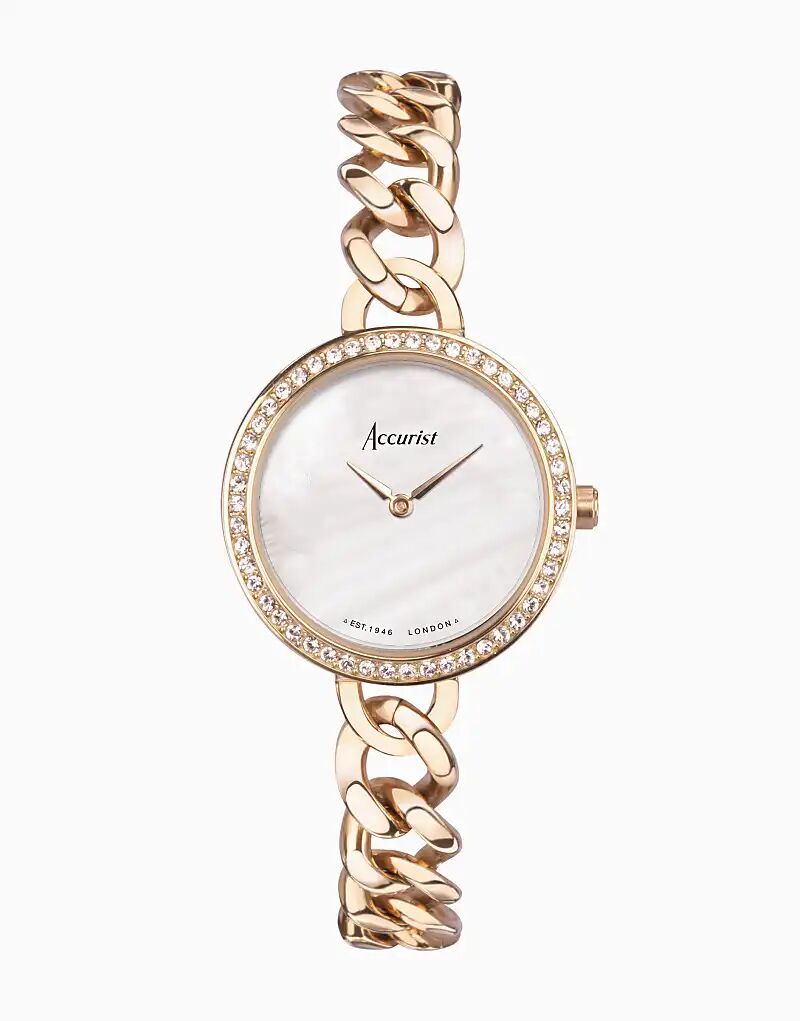 Ювелирные женские часы белого цвета Accurist
Ювелирные женские часы белого цвета Accurist