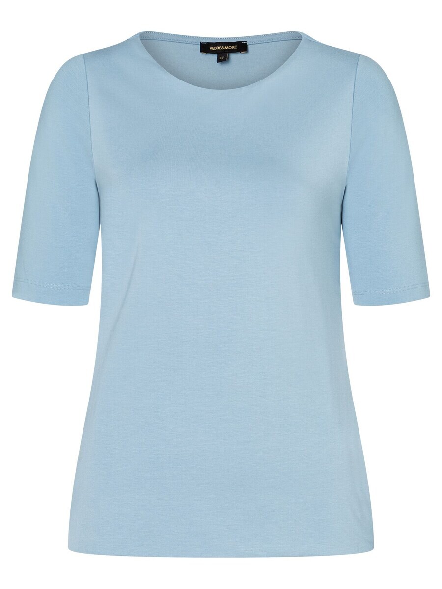 Футболка MORE & MORE Shirt, светло-синий 
Футболка MORE & MORE Shirt, светло-синий