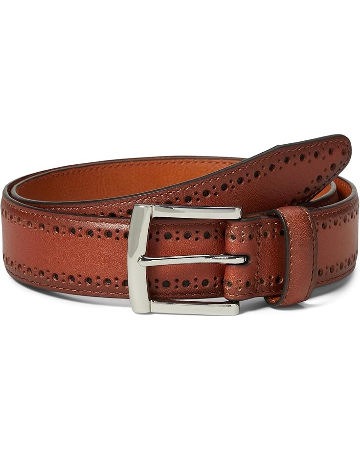 Ремень Johnston & Murphy Perfed Edge, желто-коричневый
Ремень Johnston & Murphy Perfed Edge, желто-коричневый