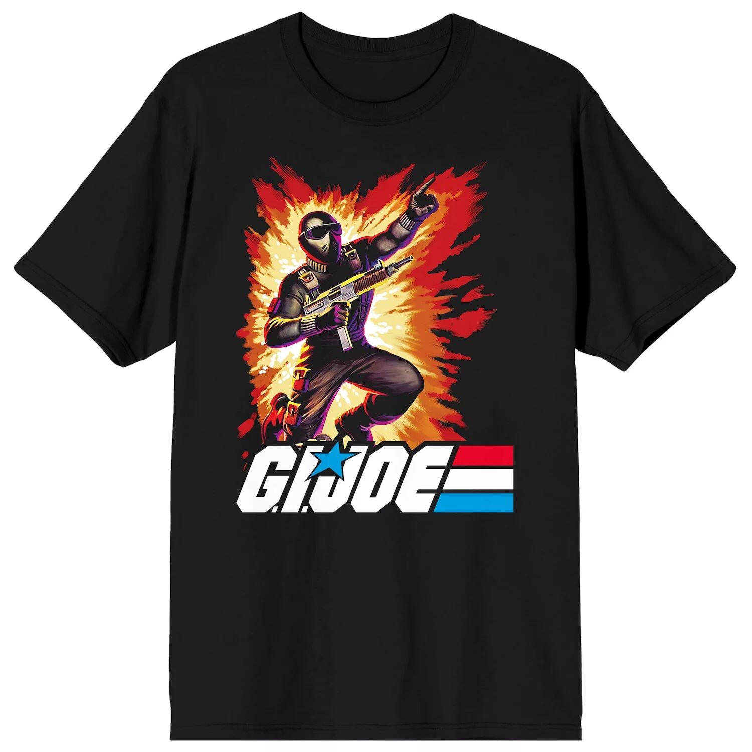 Мужские костюмы G.I. Футболка в стиле ретро Joe Snake Eyes Licensed Character
Мужские костюмы G.I. Футболка в стиле ретро Joe Snake Eyes Licensed Character