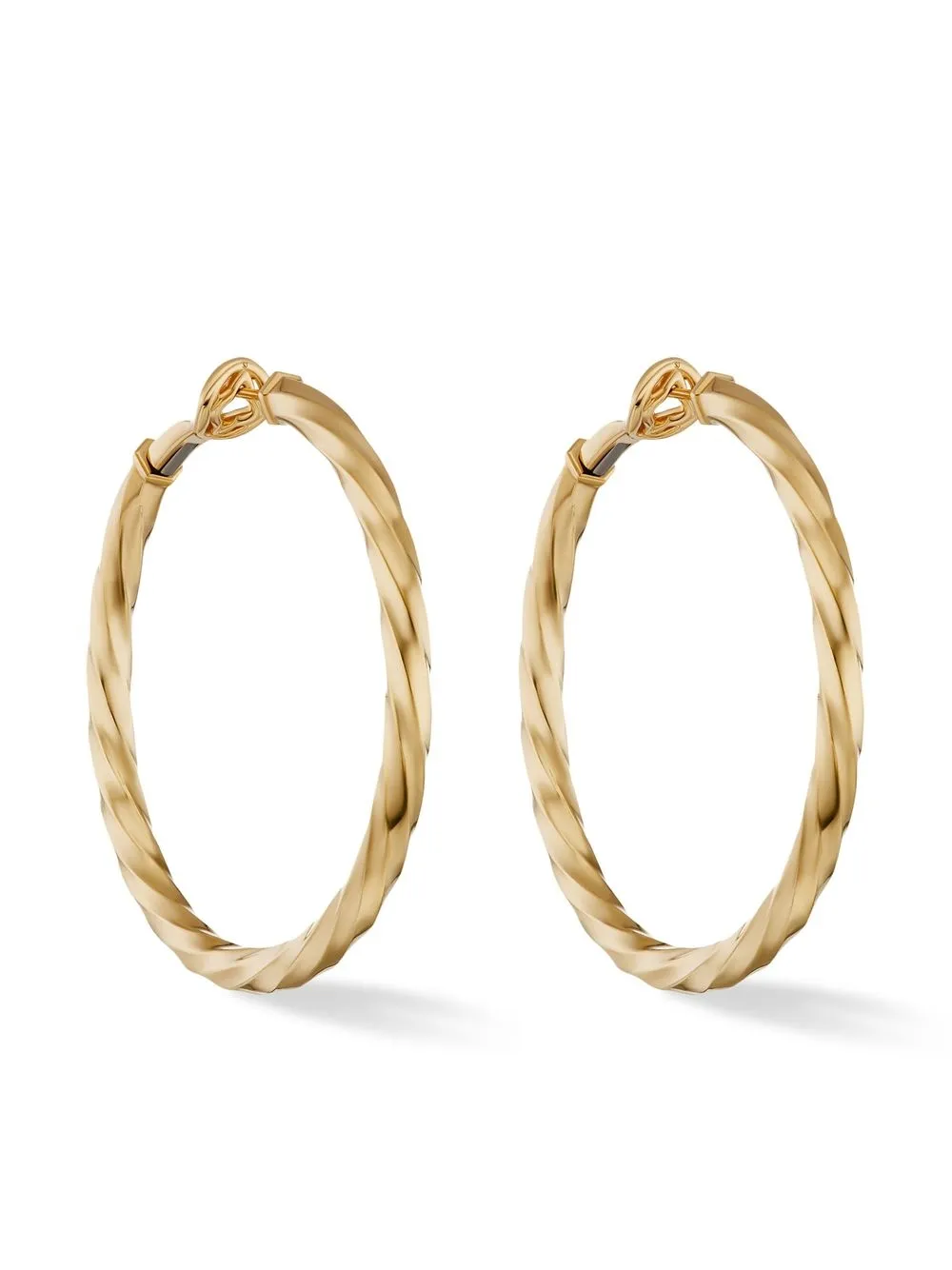 Серьги-кольца Cable Edge из желтого золота David Yurman, золотой
Серьги-кольца Cable Edge из желтого золота David Yurman, золотой