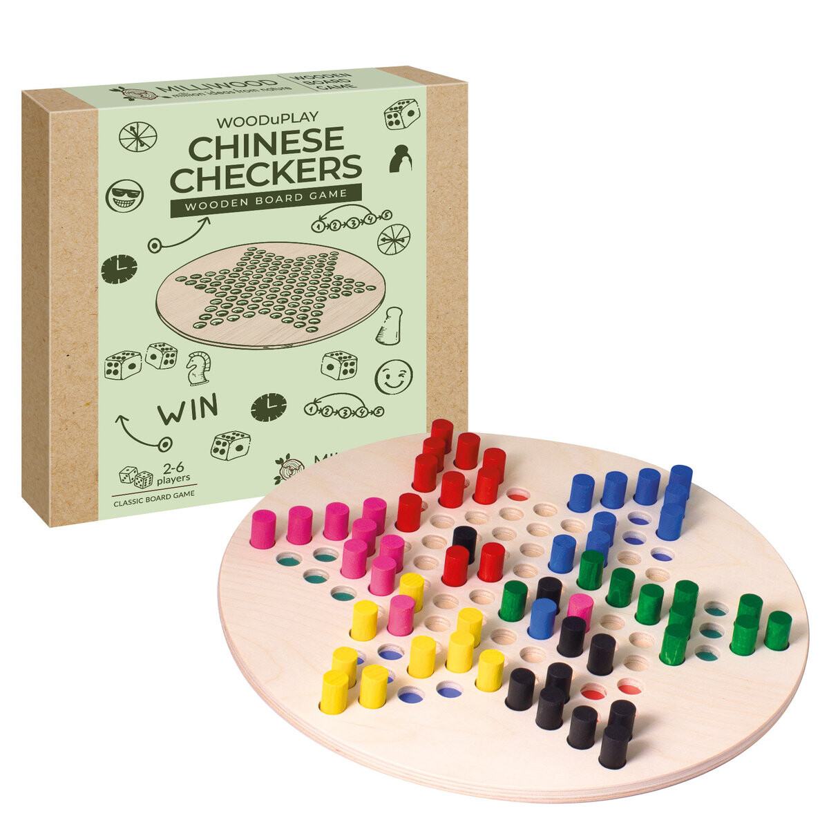 Деревянная Трилма, многопользовательская игра-головоломка, Milliwood WOODuPLAY
Деревянная Трилма, многопользовательская игра-головоломка, Milliwood WOODuPLAY