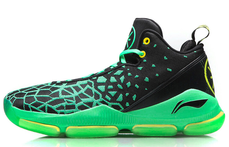 Баскетбольные кроссовки Wade Fission 3 мужские, среднего размера, неоново-зеленые Lining
Баскетбольные кроссовки Wade Fission 3 мужские, среднего размера, неоново-зеленые Lining