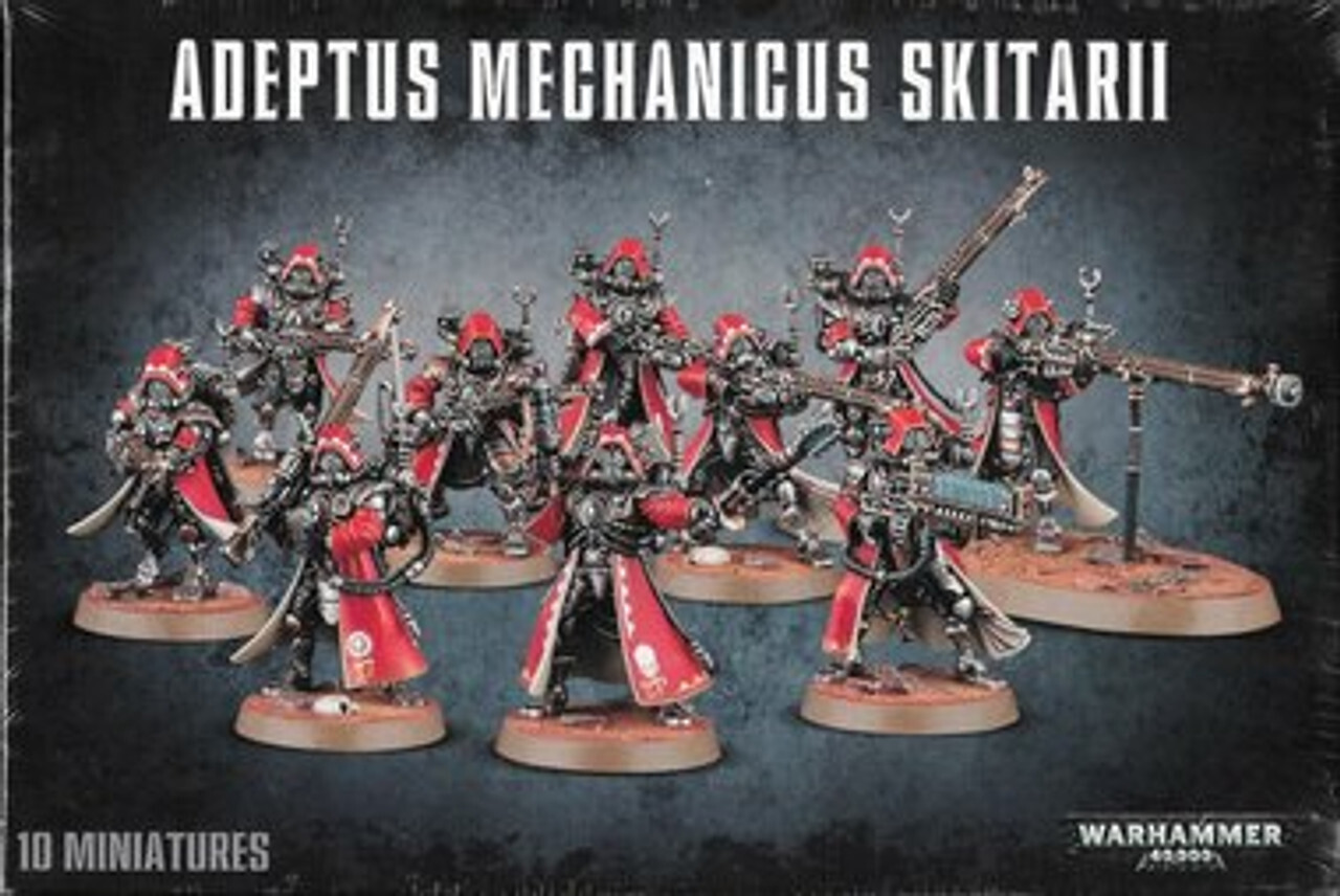 Миниатюра Warhammer 40K: Adeptus Mechanicus Skitarii Rangers/Vanguard
Миниатюра Warhammer 40K: Adeptus Mechanicus Skitarii Rangers/Vanguard
