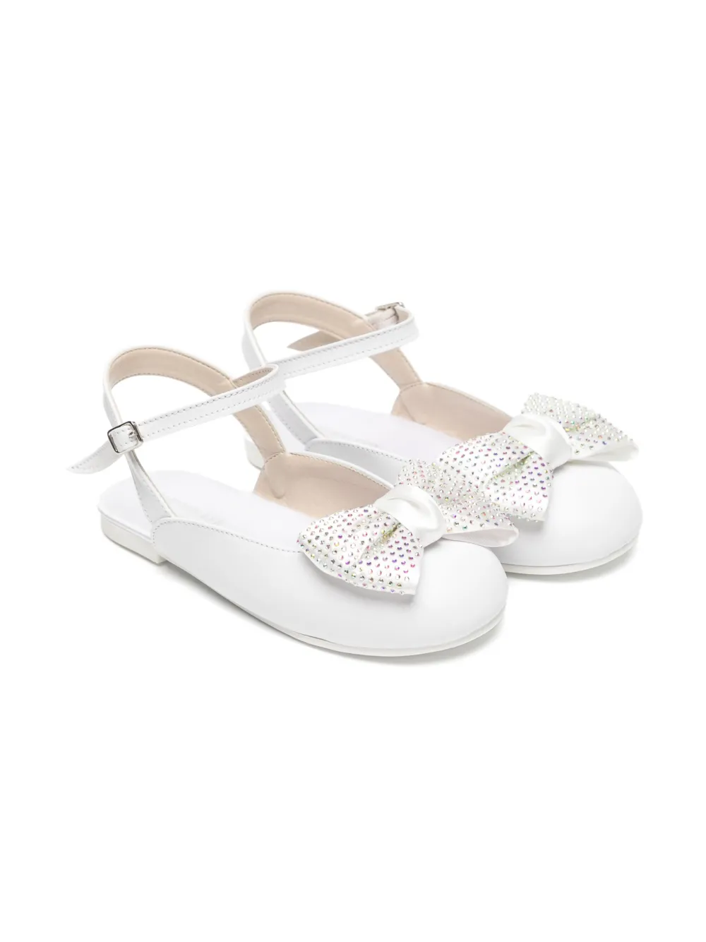 Балетки с бантами BabyWalker, белый
Балетки с бантами BabyWalker, белый