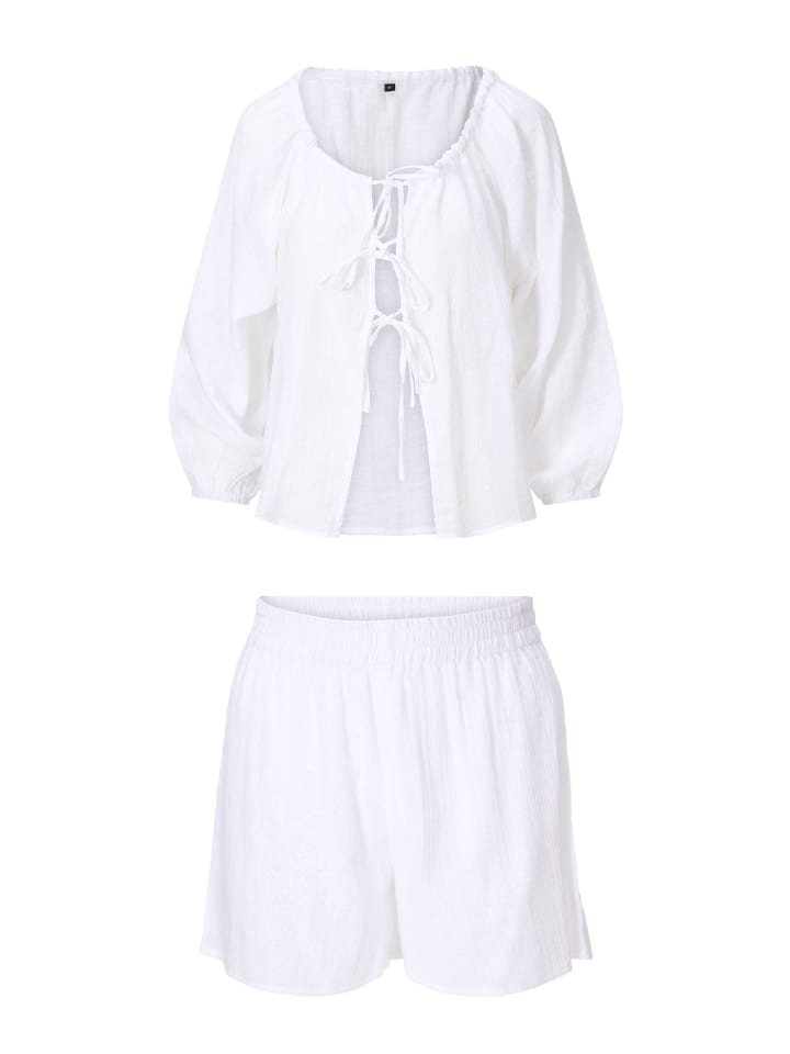 Linga Dore И шорты, топ белого цвета
Linga Dore И шорты, топ белого цвета