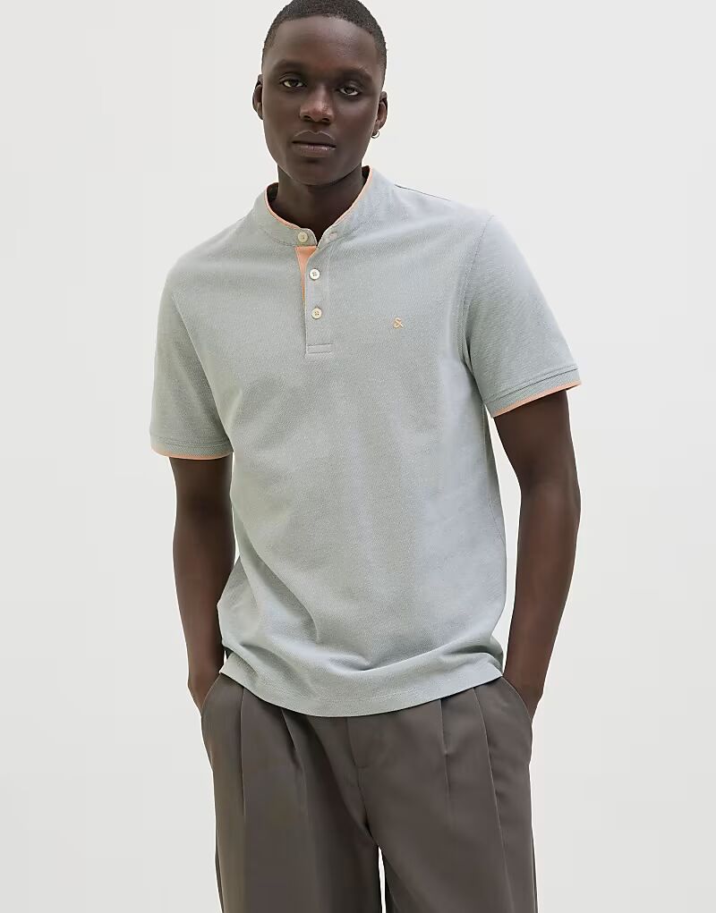 Поло Jack & Jones цвета айсберг-зеленый
Поло Jack & Jones цвета айсберг-зеленый